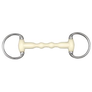Bradoon Loose Ring Jointed Snaffle Bit thin / small mouth quarter sizes To Compliment Weymouth, Size: 4.25-6